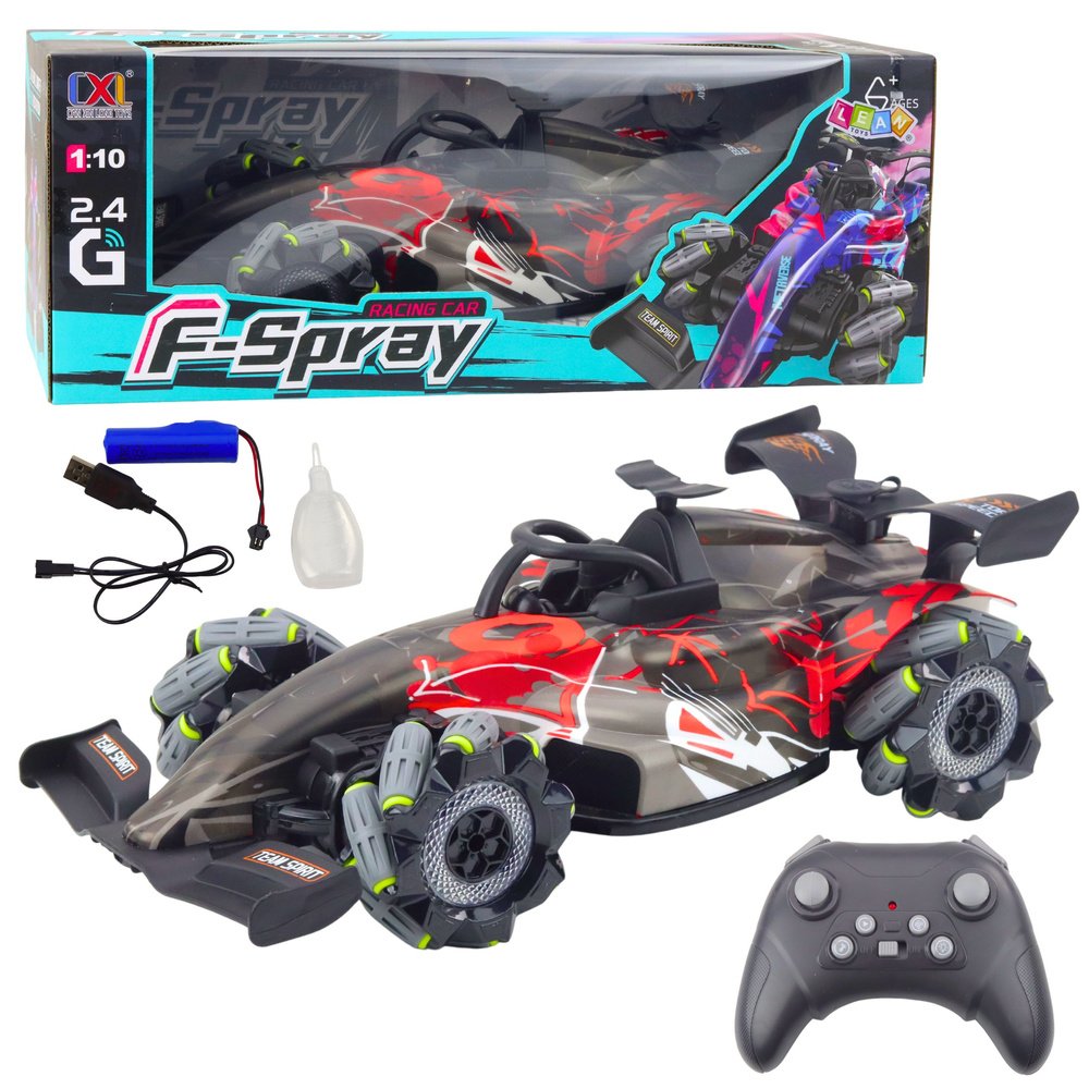 „F‑Spray RC 1:10“ – 1:10 lenktyninis automobilis su garų efektu