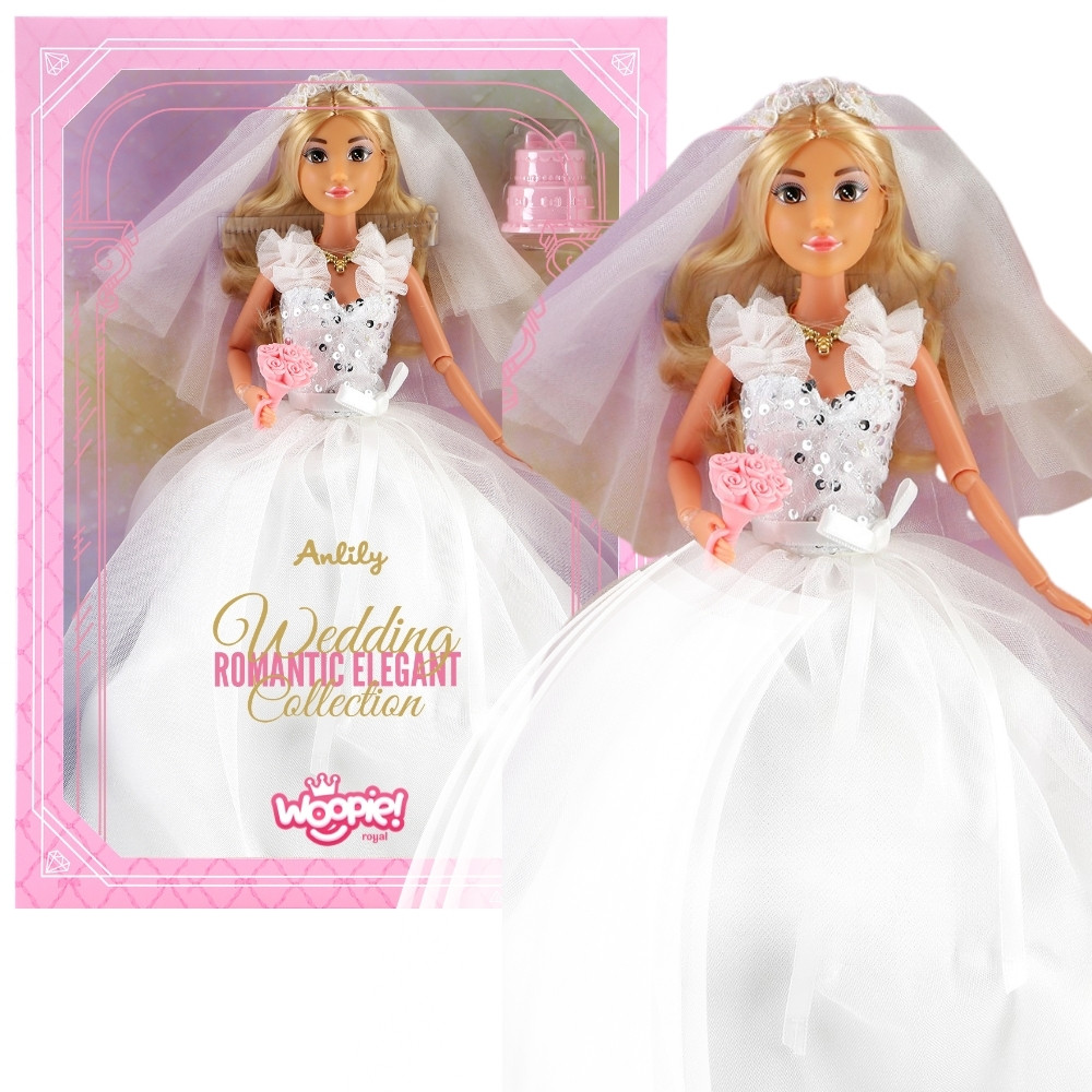 „Lily Bride Doll – vestuvinė lėlė su balta suknele „Lily Bride Doll – vestuvinė lėlė su balta suknele