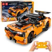 „RC Orange Racer 545“ – oranžinis RC sportinio automobilio konstruktorius iš 545 detalių