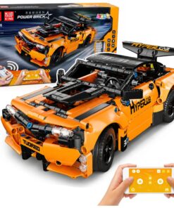 „RC Orange Racer 545“ – oranžinis RC sportinio automobilio konstruktorius iš 545 detalių