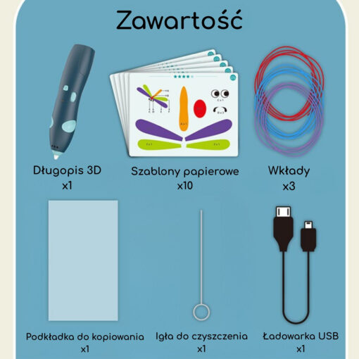 „Woopie 3D Printer Pen – saugus 3D piešimo rašiklis vaikams