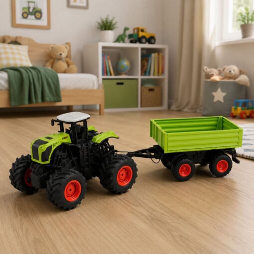 1:16 RC traktorius su savivarčio priekaba