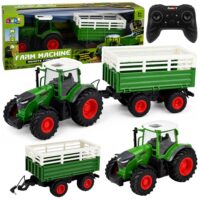 1:24 RC traktorius su savivarčio priekaba