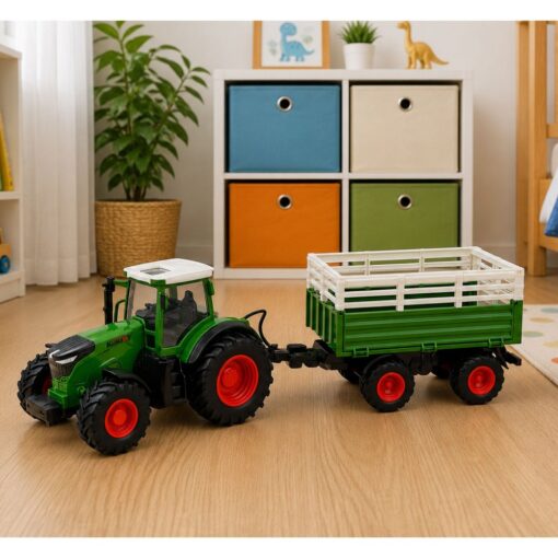 1:24 RC traktorius su savivarčio priekaba