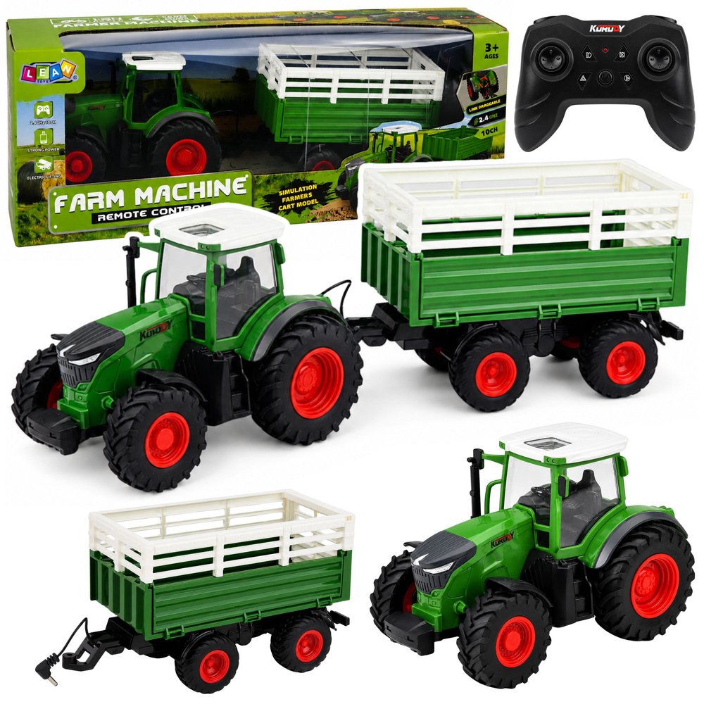 1:24 RC traktorius su savivarčio priekaba