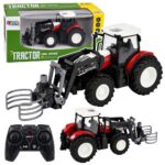 1:24 RC traktorius su šieno griebtu