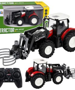 1:24 RC traktorius su šieno griebtu