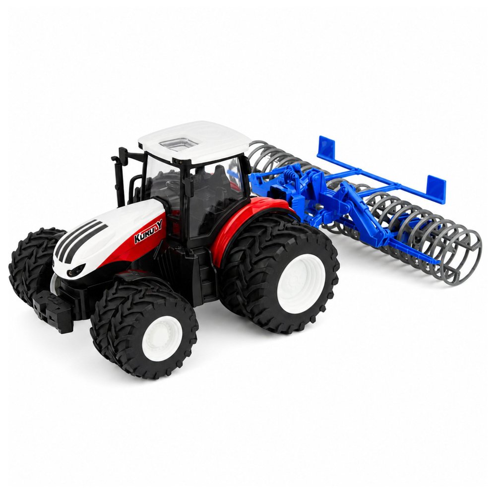 1:24 RC traktorius su žemės volu