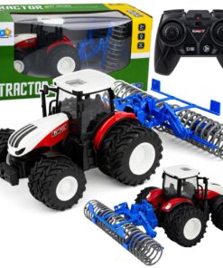 1:24 RC traktorius su žemės volu