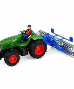 1:24 RC traktorius su žemės volu ir ūkininku