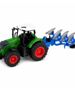 1:24 fermos traktorius su plūgu
