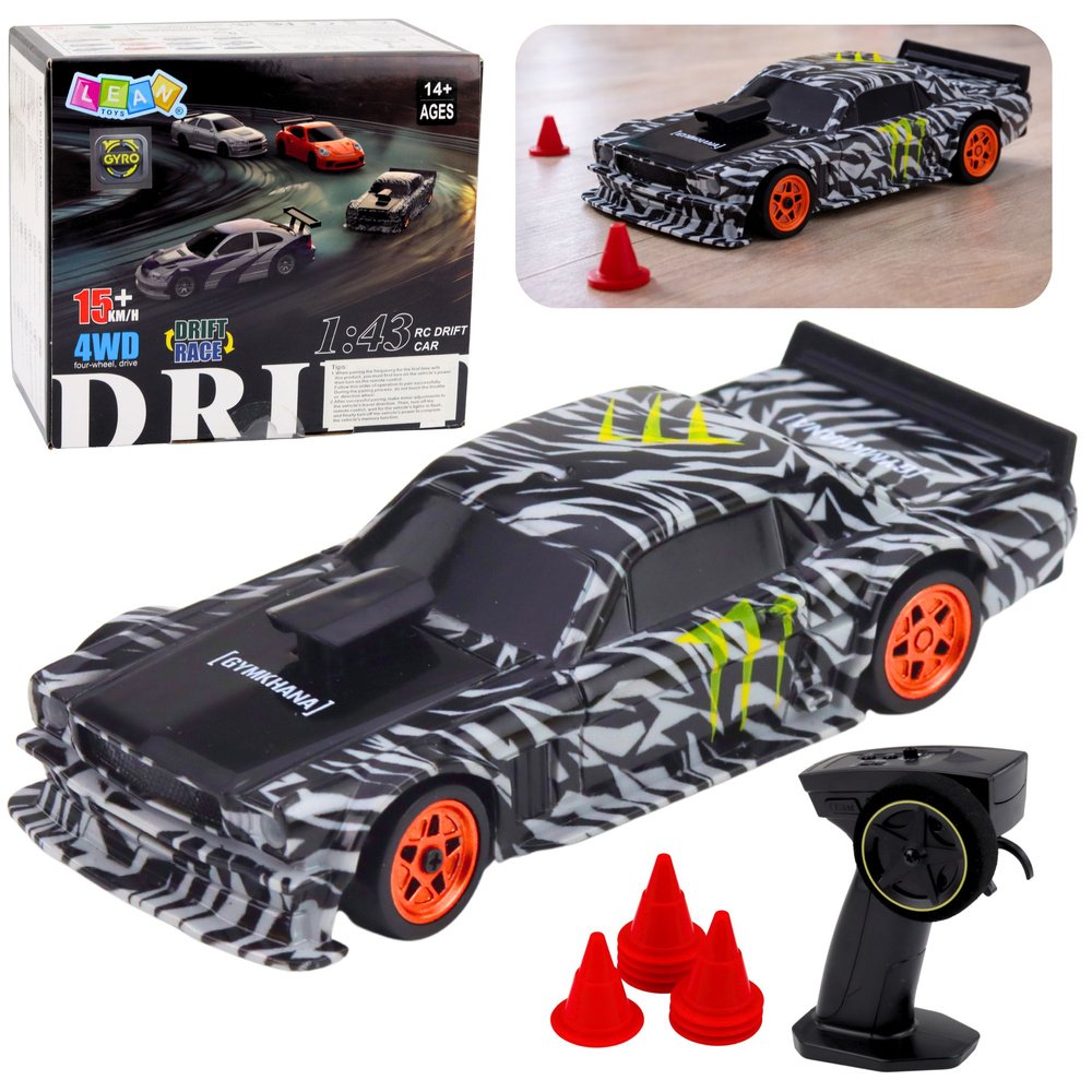 1:43 RC DRIFT automobilis su nuotoliniu valdymu 1:43 RC DRIFT automobilis su nuotoliniu valdymu