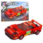 2‑in‑1 Speed konstravimo rinkinys – lenktyninis automobilis ir robotas