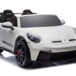 Akumuliatorinis automobilis DK‑P911 Porsche GT3 – baltas