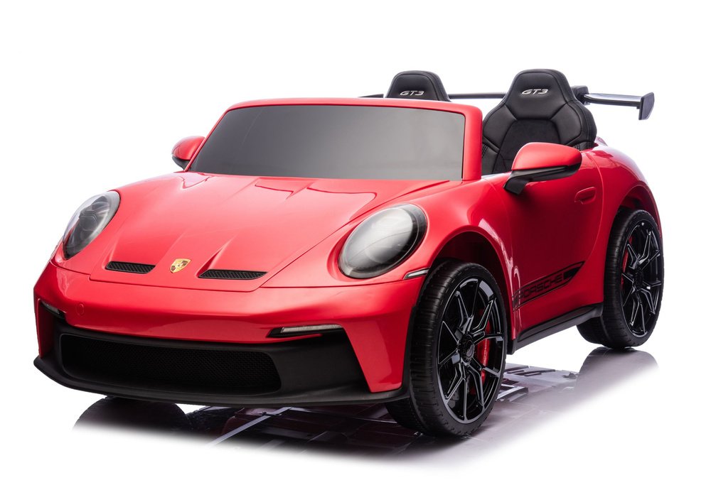 Akumuliatorinis automobilis DK‑P911 Porsche GT3 – raudonas
