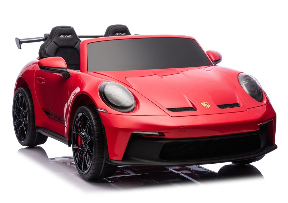 Akumuliatorinis automobilis DK‑P911 Porsche GT3 – raudonas