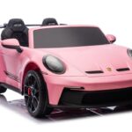 Akumuliatorinis automobilis DK‑P911 Porsche GT3 – rožinis