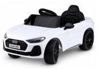 Audi A5L HL788 baltas akumuliatorinis automobilis vaikams