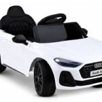 Audi A5L HL788 baltas akumuliatorinis automobilis vaikams