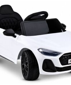 Audi A5L HL788 baltas akumuliatorinis automobilis vaikams