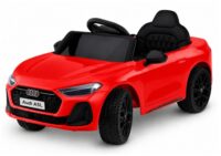Audi A5L HL788 raudonas akumuliatorinis automobilis vaikams