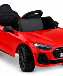 Audi A5L HL788 raudonas akumuliatorinis automobilis vaikams