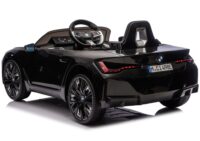 BMW i4 4×4 JE1009 juodas akumuliatorinis automobilis vaikams