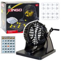 Bingo žaidimas su traukimo mašina