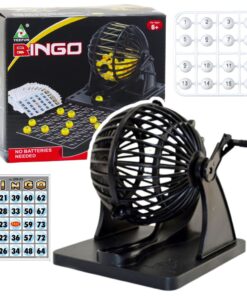 Bingo žaidimas su traukimo mašina