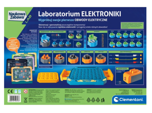 Clementoni „Scientific Fun“ elektronikos laboratorija