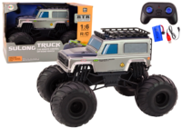 Didelis RC bekelės visureigis 1:6 su guminiais ratais