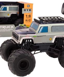 Didelis RC bekelės visureigis 1:6 su guminiais ratais