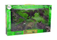 Didelis dinozaurų rinkinys – 6 guminės figūrėlės