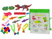 Dinozaurų nardymo rinkinys vaikams – žuvys