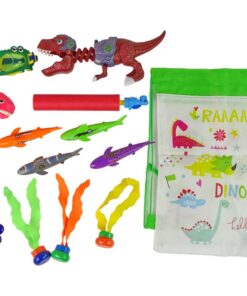 Dinozaurų nardymo rinkinys vaikams – žuvys