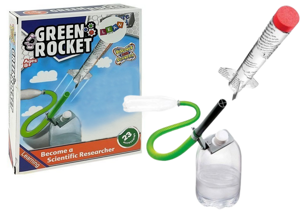 Edukacinė suslėgto oro raketa – DIY mokslinis rinkinys vaikams