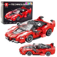FXX K lenktyninis automobilis – 360 detalių konstruktorius