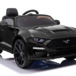 Ford Mustang GT SX2038 juodas akumuliatorinis automobilis vaikams – licencijuotas