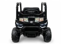 GTS2299‑H 24V juodas 4×4 elektromobilis vaikams – galingas visureigis lauko nuotykiams