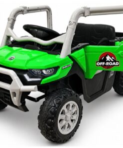 GTS2299‑H 24V žalias akumuliatorinis 4×4 elektromobilis vaikams
