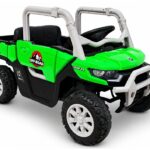 GTS2299‑H 24V žalias akumuliatorinis 4×4 elektromobilis vaikams