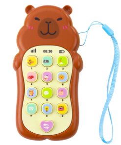 Interaktyvus edukacinis telefonas „Brown Capybara“
