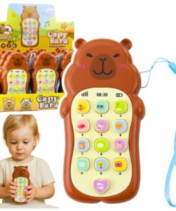 Interaktyvus edukacinis telefonas „Brown Capybara“