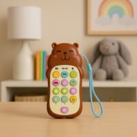 Interaktyvus edukacinis telefonas „Brown Capybara“