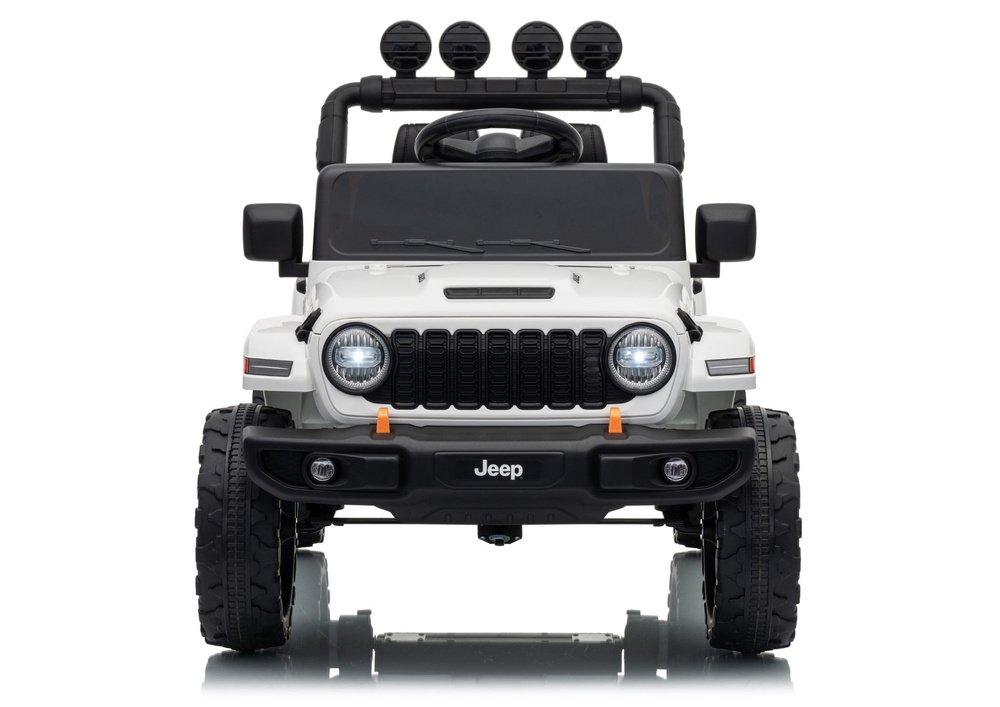 Jeep Rubicon DK‑JWR558 24V elektriauto lastele &ndash; valge