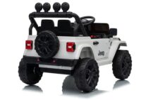 Jeep Rubicon DK‑JWR558 24V elektromobilis vaikams – baltas