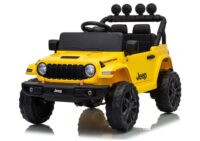 Jeep Rubicon DK‑JWR558 24V elektromobilis vaikams – geltonas