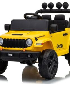 Jeep Rubicon DK‑JWR558 24V elektromobilis vaikams – geltonas