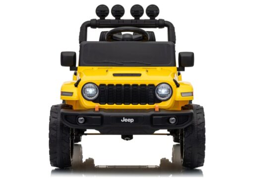 Jeep Rubicon DK‑JWR558 24V elektromobilis vaikams – geltonas