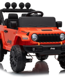 Jeep Rubicon DK‑JWR558 24V elektromobilis vaikams – oranžinis